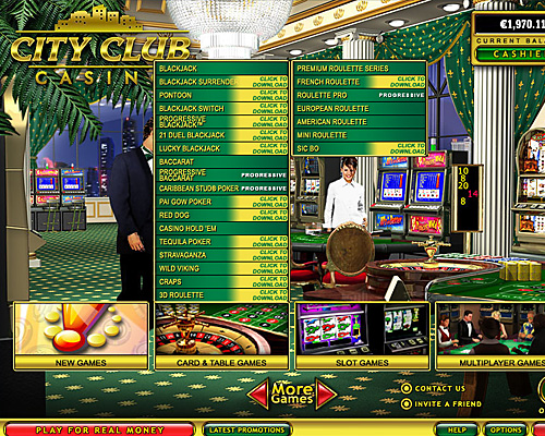 The City Club casino 