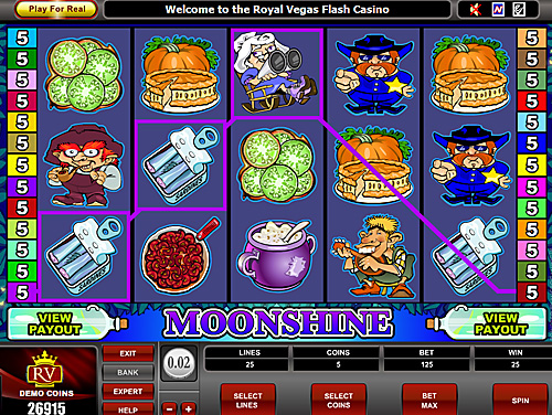 Moonshine free flash slots mchine 