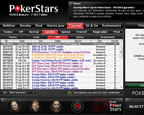 La plu grosse salle de poker en ligne, PokerStars