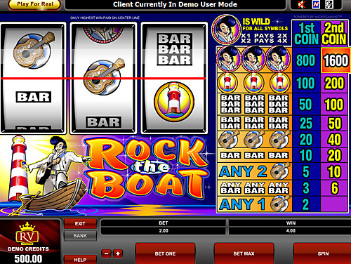 Rock the Boat slots machine