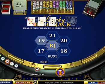 Lucky Blackjack a new online casino game