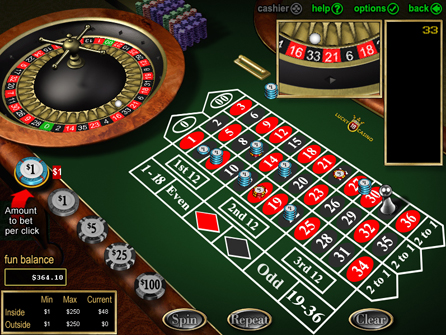 Play roulette with Lucky18Casino