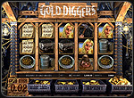 Cliquez ici pour jouer sans payer à Gold Diggers, une machine à sous 3D
