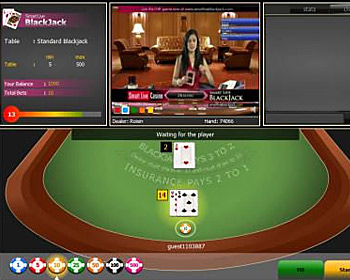 Play Online live blackjack