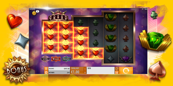 Machine à sous Quickspin The Grand : jeu de casino en ligne