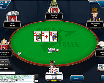 jouer au poker en ligne sur Full Tilt Poker avec de l'argent rel ou fictif