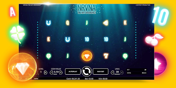 Bonus jeu slot NRVNA : The Nxt Xperience de NETENT