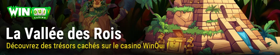 Bonus Happy Hours VIP La Vallée des Rois casino WinOui
