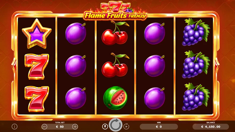 Gameplay machine à sous Flame Fruits Frenzy - ELA Games
