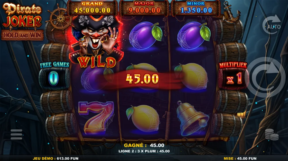 Machine à sous Pirate Joker Felix Gaming