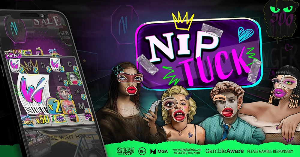 Nip Tuck : une première machine à sous qui annonce la couleur