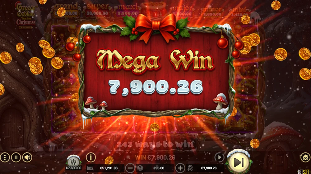 Gagner sur le jackpot de Greedy Goblin that Stole Christmas; la nouvelle machine à sous Betsoft