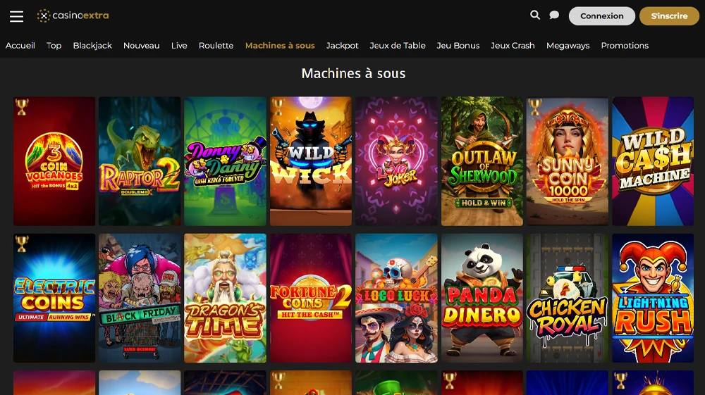 Casino Extra Jeux d'argent & Machines à sous