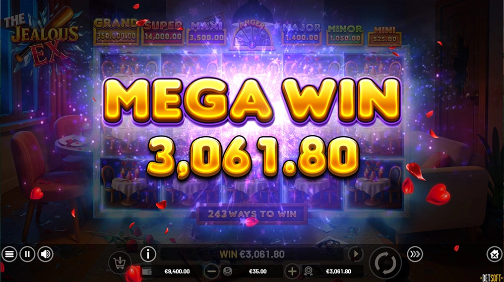 Gros Gains machine à sous The Jalouse Ex de Betsoft Gaming